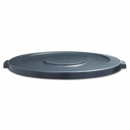 PINPOINT BWK44GLWRLIDGRA 44 gal Flat-Top Round Plastic Lids for Waste Receptacles, Gray PI3737076